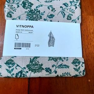 NWT IKEA Dish/Hands mashine washable cotton towell 18x24 "